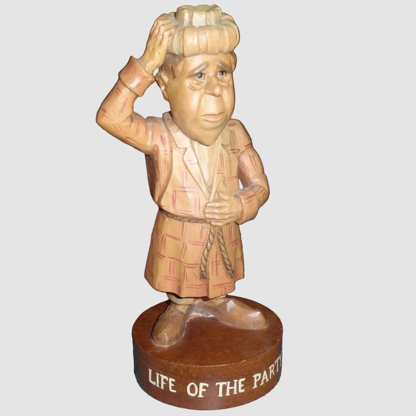 "Life of the Party" ANRI Woodcarving Figurine #52222/4 - Caricature