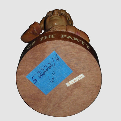 "Life of the Party" ANRI Woodcarving Figurine #52222/4 - Caricature