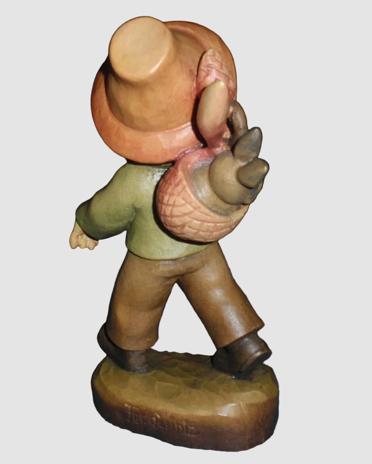 "Wanderlust" ANRI Ferrandiz Woodcarving Figurine #651-520 (6")
