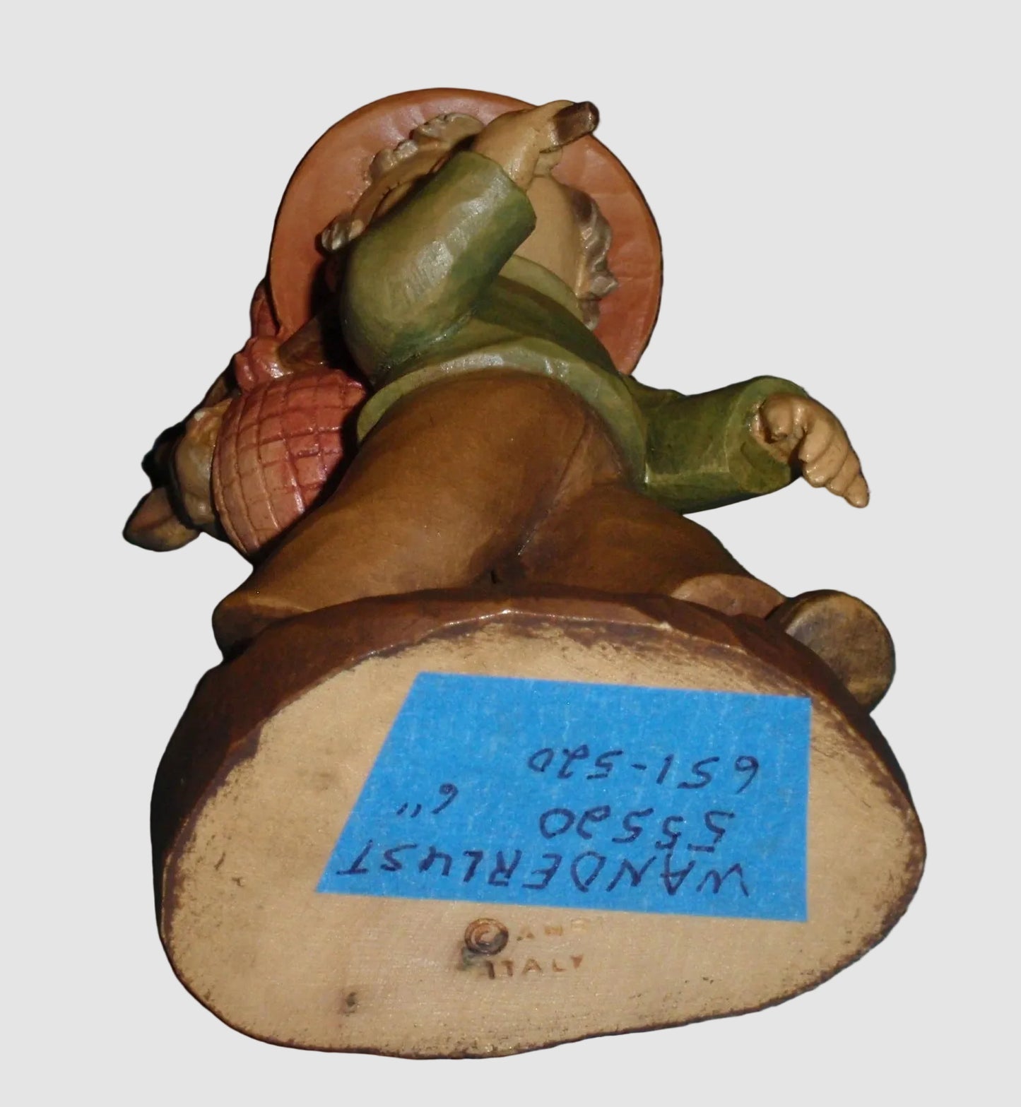 "Wanderlust" ANRI Ferrandiz Woodcarving Figurine #651-520 (6")