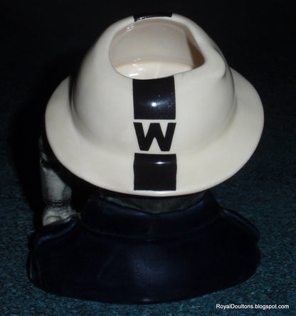 "A.R.P. Warden" Royal Doulton Character Toby Jug D6872