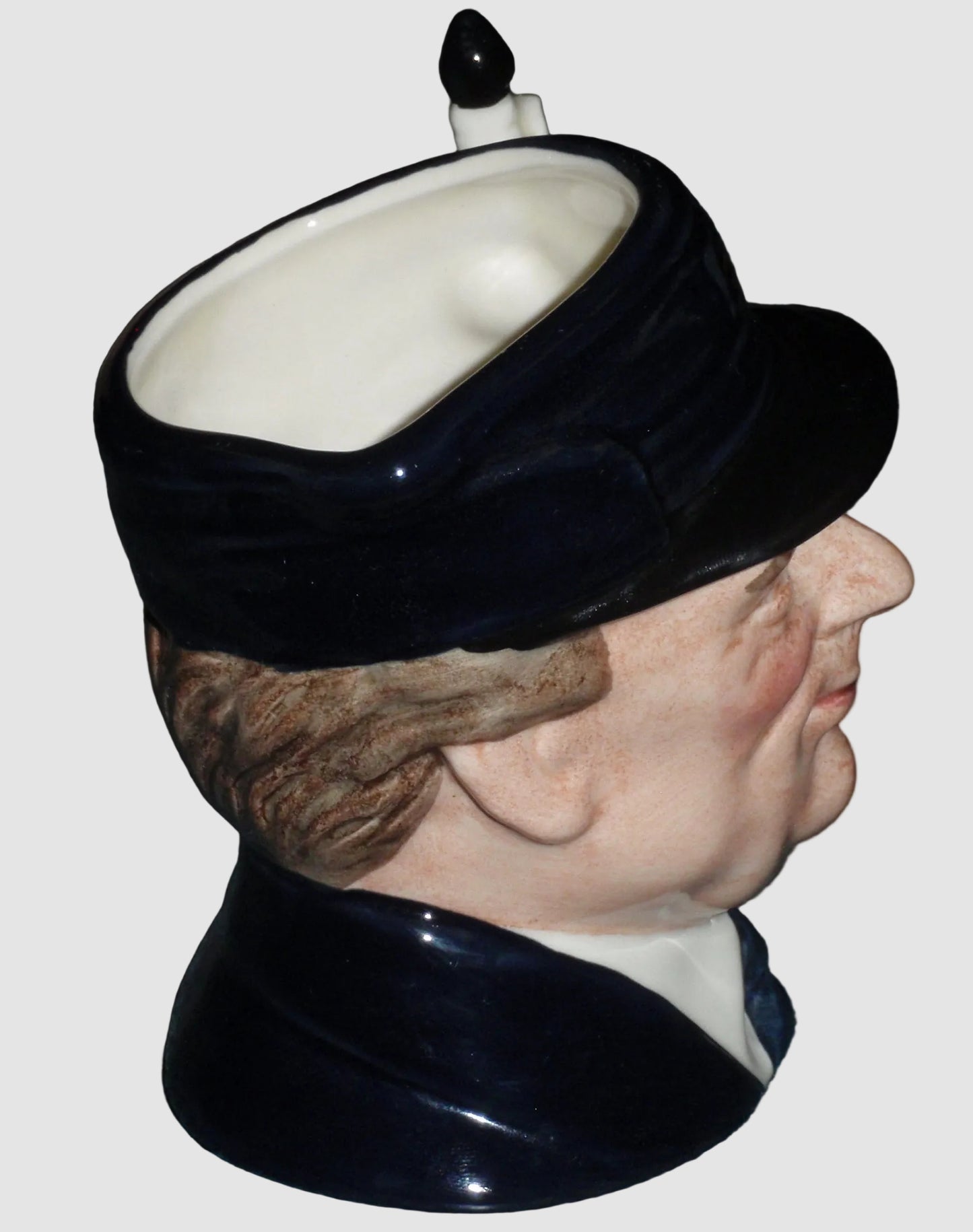 "The Engine Driver" Royal Doulton Character Toby Jug D6823 - Limited Edition (4")