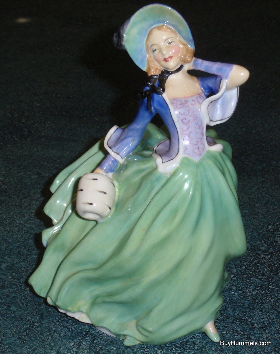 "Autumn Breezes" Royal Doulton Figurine HN 1913 - Pretty Ladies (7.5")