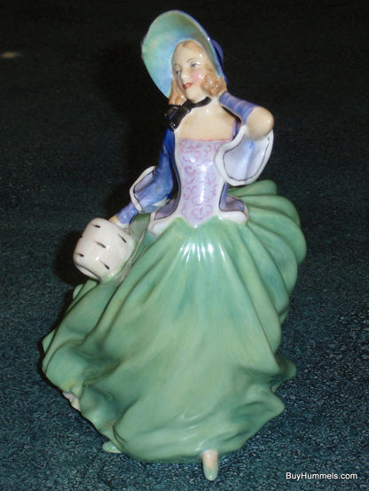 "Autumn Breezes" Royal Doulton Figurine HN 1913 - Pretty Ladies (7.5")
