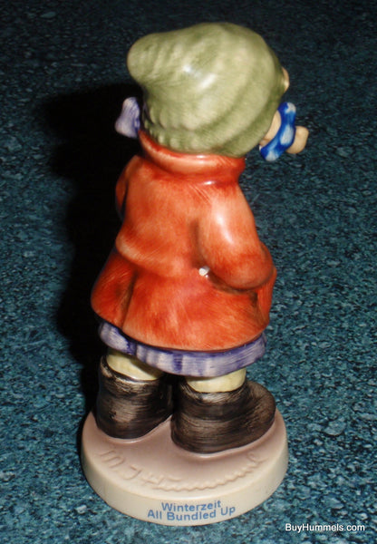 "All Bundled Up" Goebel Hummel Wintertime Collectible Figurine #2221