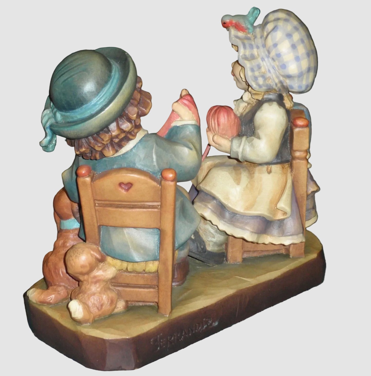 "A Loving Hand" ANRI Ferrandiz Woodcarving #652705 - Limited Edition