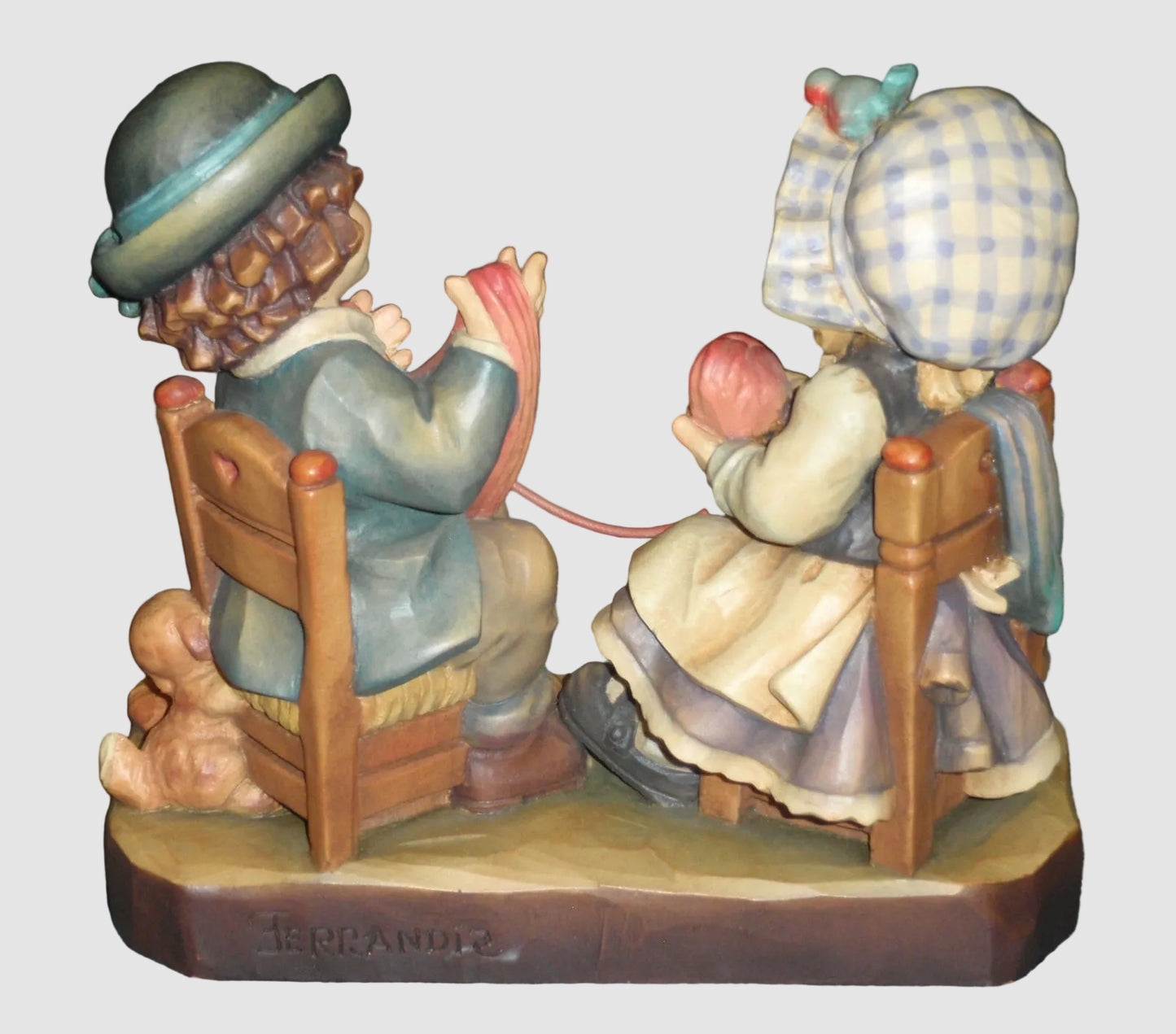 "A Loving Hand" ANRI Ferrandiz Woodcarving #652705 - Limited Edition