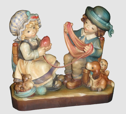 "A Loving Hand" ANRI Ferrandiz Woodcarving #652705 - Limited Edition