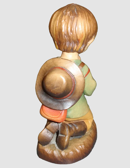 "The Prayer" ANRI Ferrandiz Woodcarving #651553 - Nativity Boy (5.5")