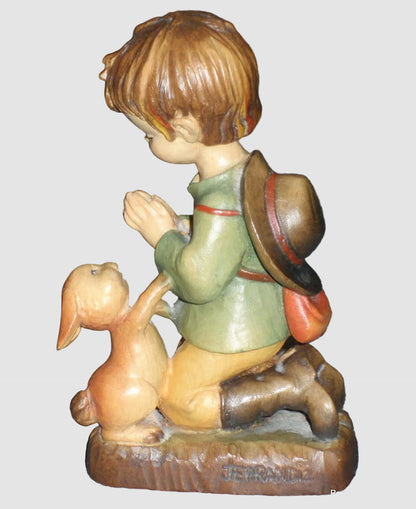 "The Prayer" ANRI Ferrandiz Woodcarving #651553 - Nativity Boy (5.5")