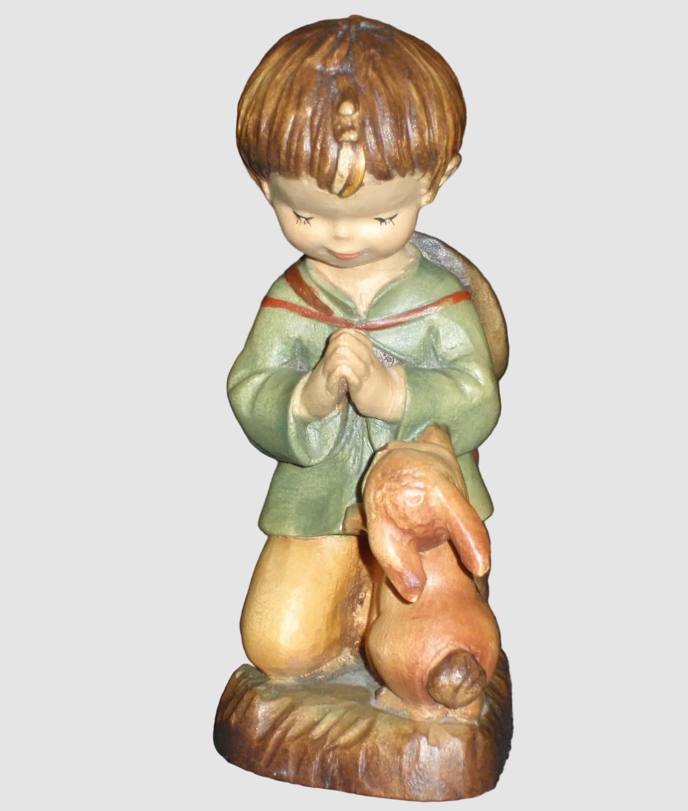 "The Prayer" ANRI Ferrandiz Woodcarving #651553 - Nativity Boy (5.5")