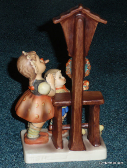 Goebel Hummel "Adoration" Collectible Figurine #23/1 - Two Children Praying At Shrine