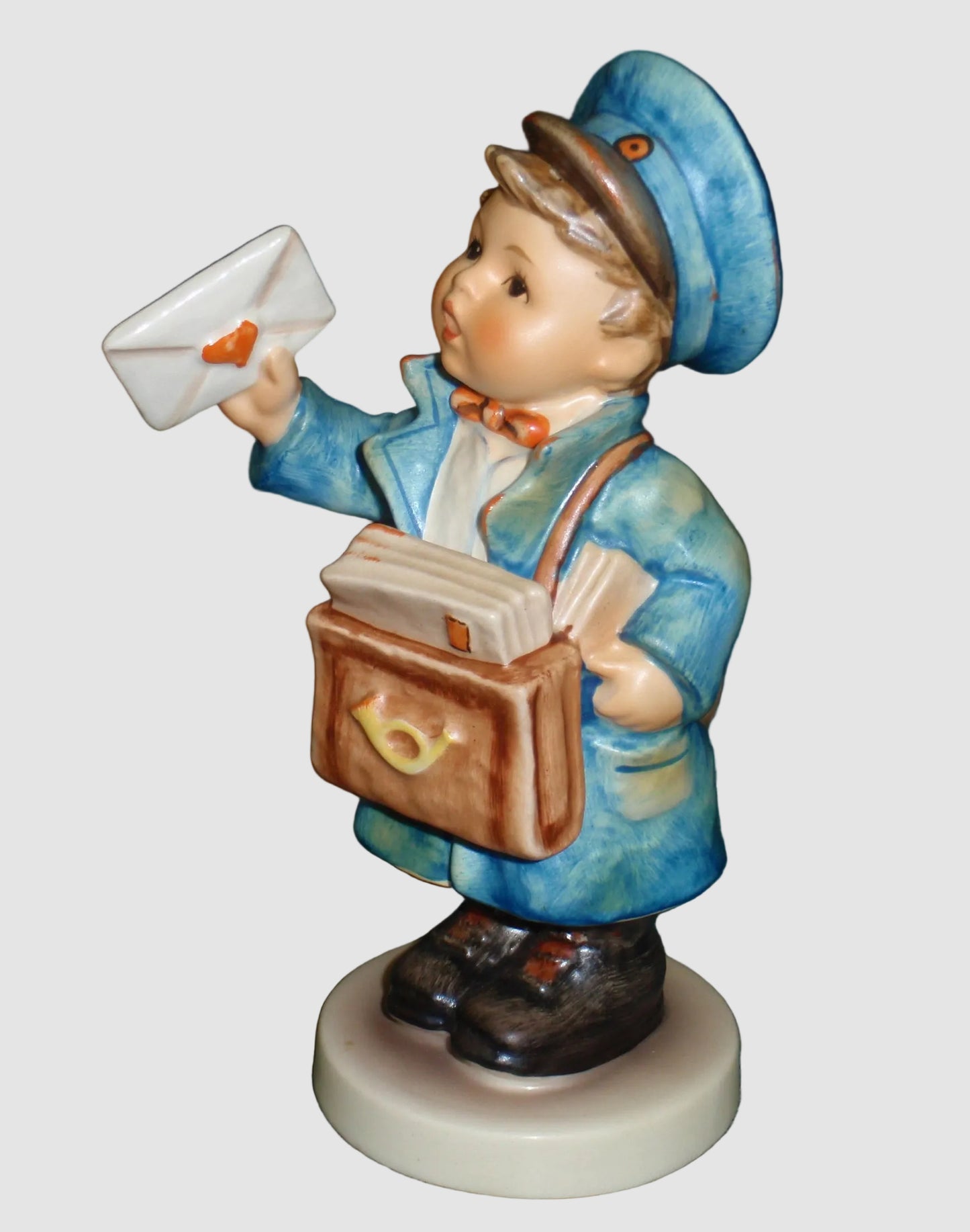 "Postman" Goebel Hummel Mailman Figurine #119 - Little Boy With Special Letter!