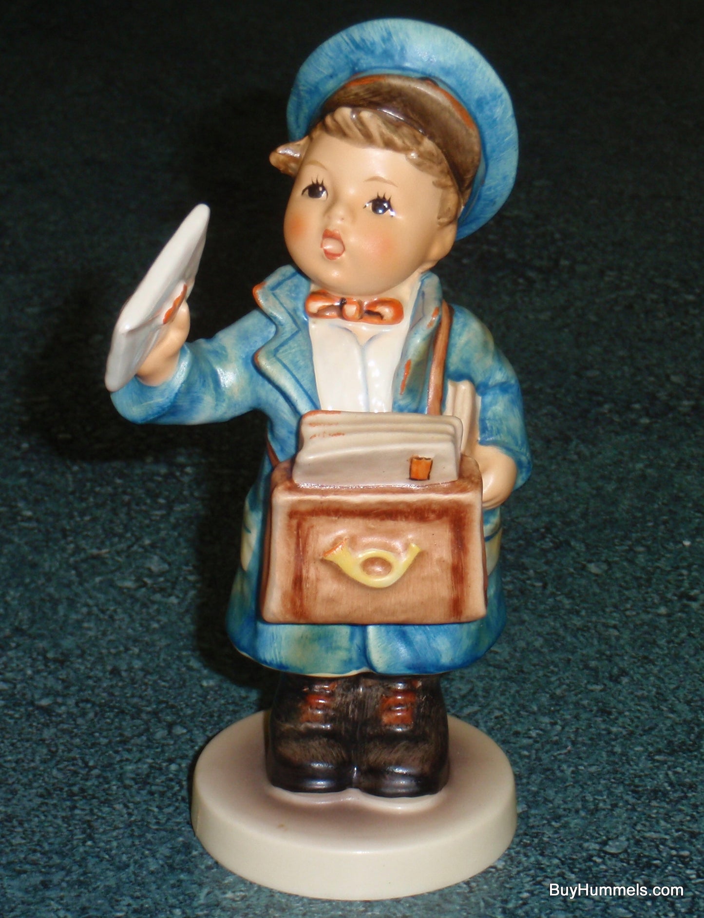 "Postman" Goebel Hummel Mailman Figurine #119 - Little Boy With Special Letter!