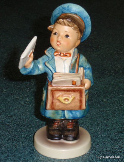 "Postman" Goebel Hummel Mailman Figurine #119 - Little Boy With Special Letter!