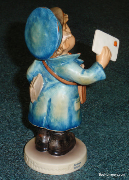 "Postman" Goebel Hummel Mailman Figurine #119 - Little Boy With Special Letter!