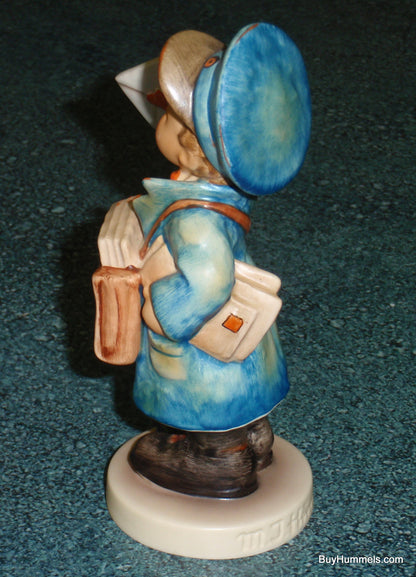 "Postman" Goebel Hummel Mailman Figurine #119 - Little Boy With Special Letter!