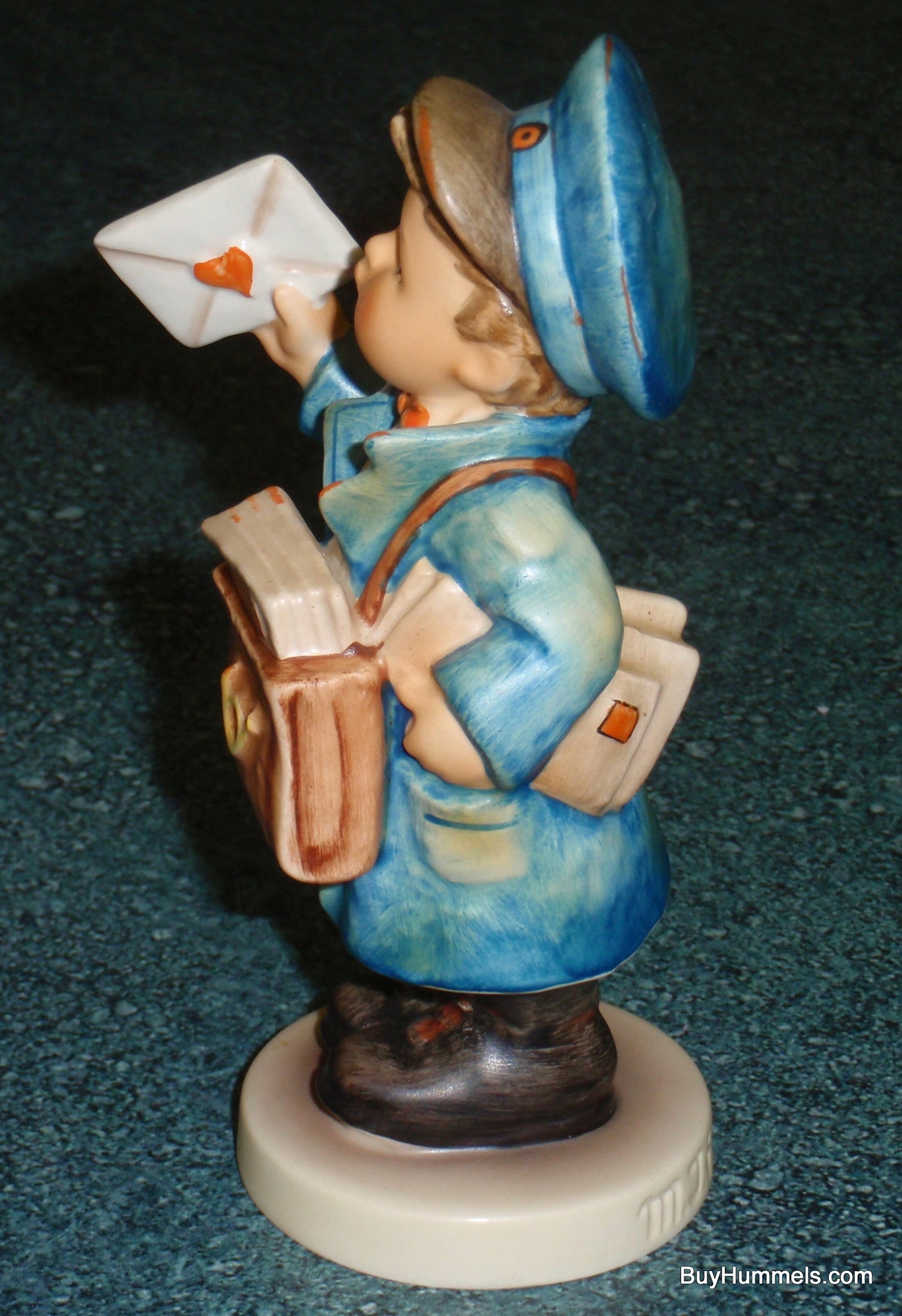 "Postman" Goebel Hummel Mailman Figurine #119 - Little Boy With Special Letter!