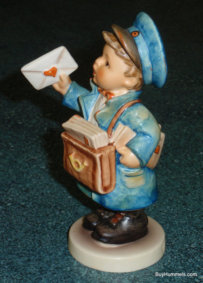"Postman" Goebel Hummel Mailman Figurine #119 - Little Boy With Special Letter!