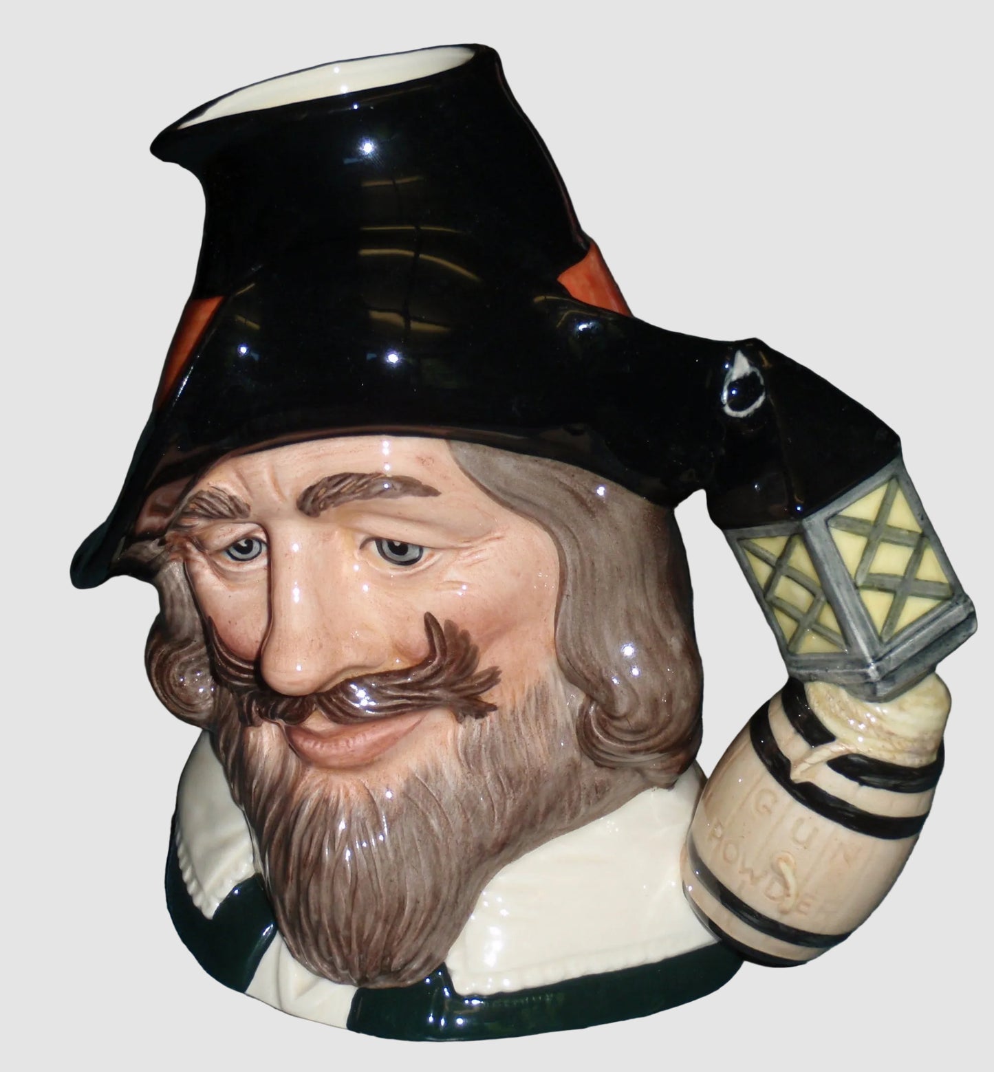 "Guy Fawkes" Royal Doulton Character Jug – D6861 (Large Version)