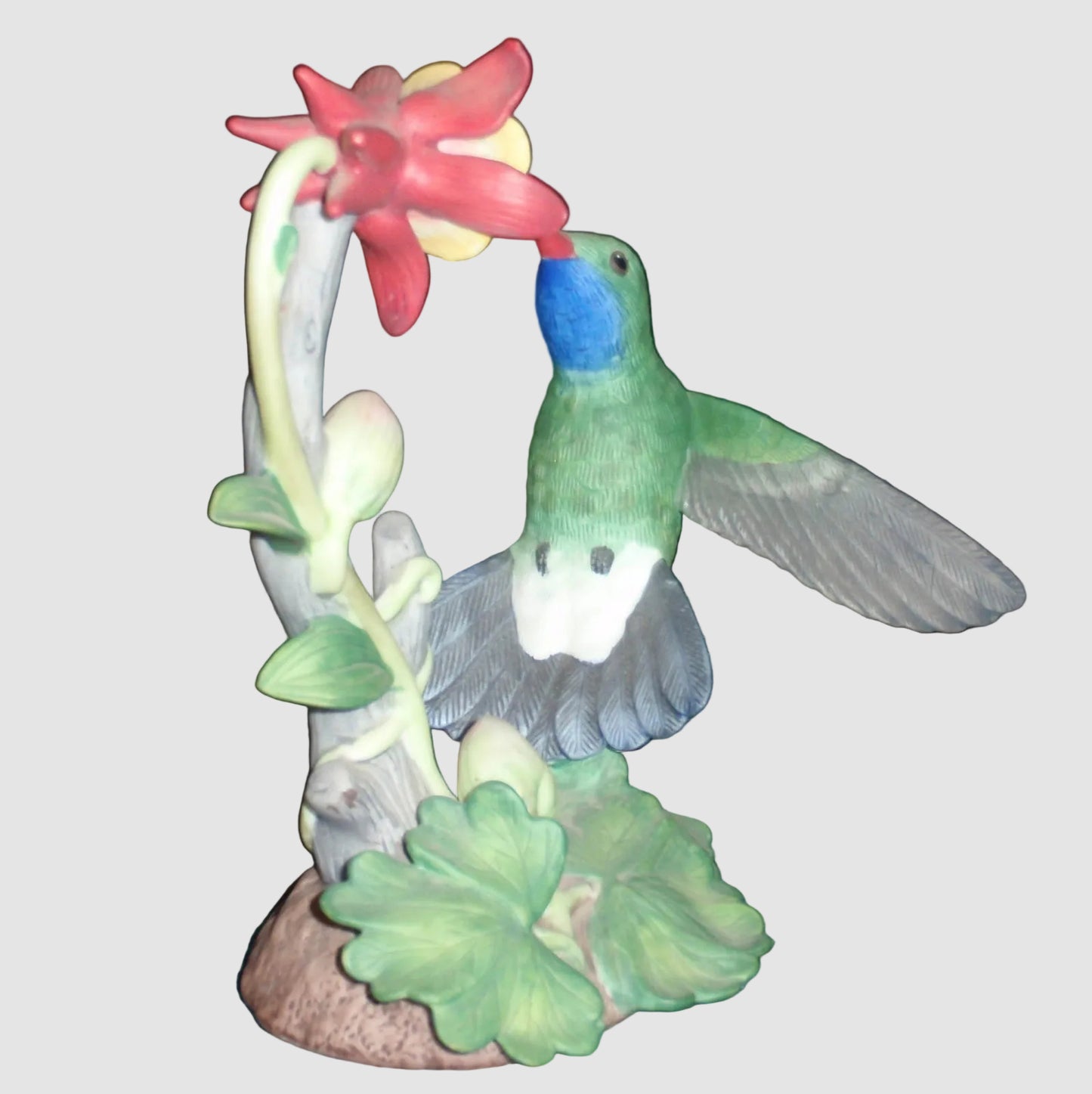 "Broad-Billed Hummingbird" Lenox Collectible Bird Figurine - 1992 (5.5")