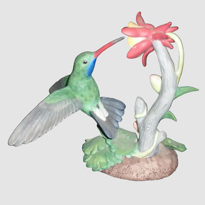 "Broad-Billed Hummingbird" Lenox Collectible Bird Figurine - 1992 (5.5")
