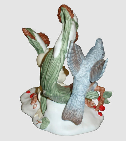 "Tufted Titmouse" Lenox Collectible Garden Bird Figurine - 2010 Limited Edition (7")
