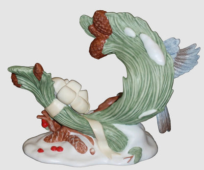 "Tufted Titmouse" Lenox Collectible Garden Bird Figurine - 2010 Limited Edition (7")