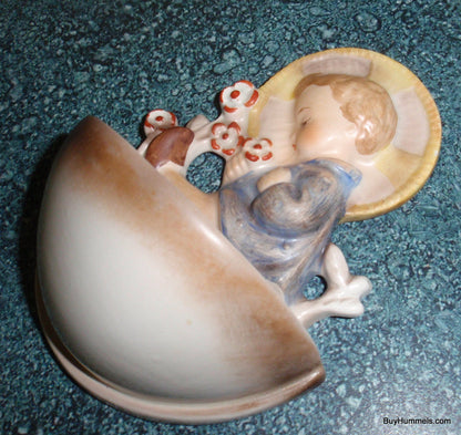 "Child With Flowers" Goebel Hummel Holy Water Font Model #36/1