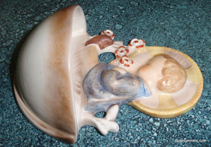 "Child With Flowers" Goebel Hummel Holy Water Font Model #36/1