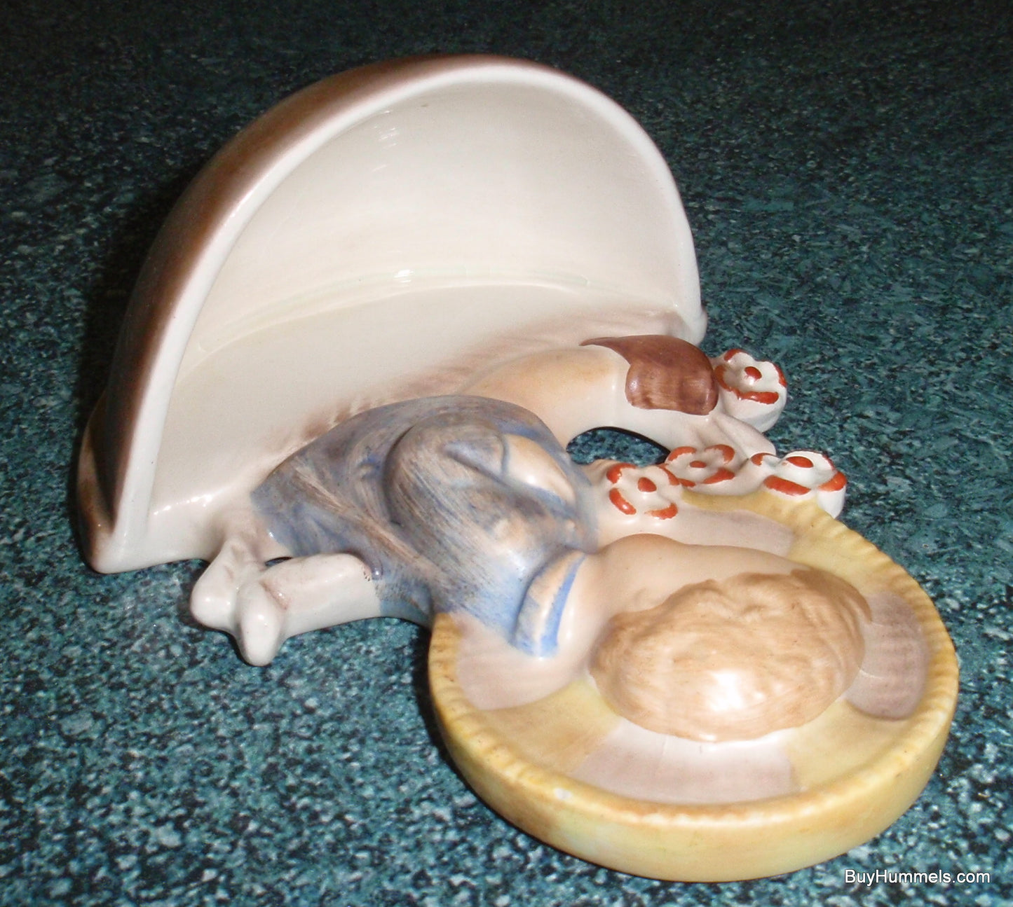 "Child With Flowers" Goebel Hummel Holy Water Font Model #36/1