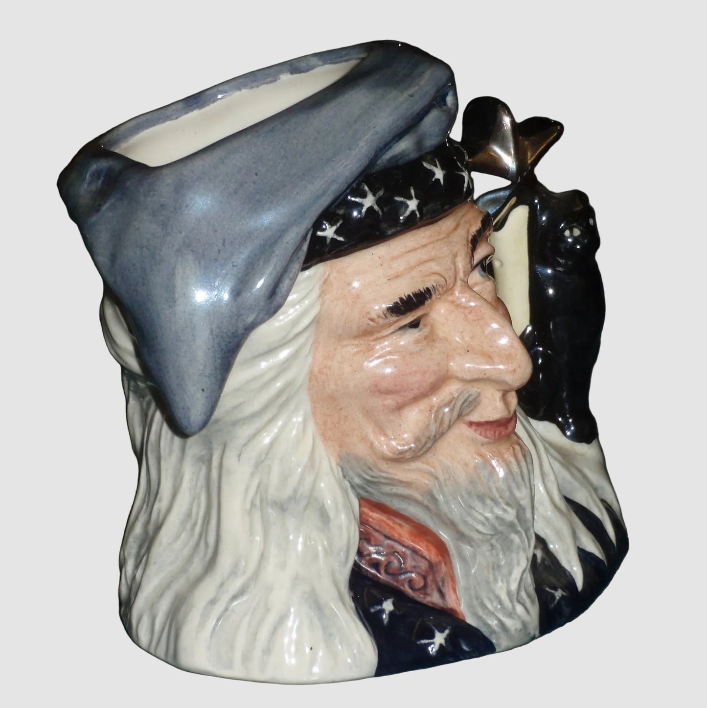 "The Wizard" Royal Doulton Character Jug D6909 - Stanley Taylor (4")
