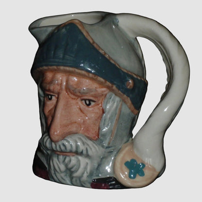 "Don Quixote" Royal Doulton Mini Character Jug D6511 - Toby Mug (2.5")