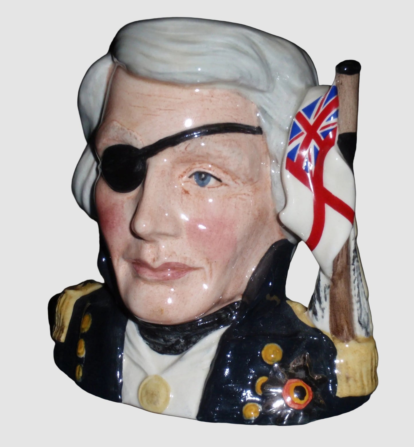 "Nelson" Royal Doulton Character Jug D6963 - Collectors Club Exclusive (4.25")