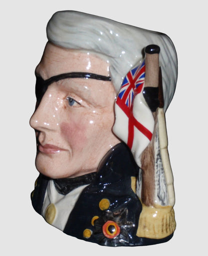 "Nelson" Royal Doulton Character Jug D6963 - Collectors Club Exclusive (4.25")