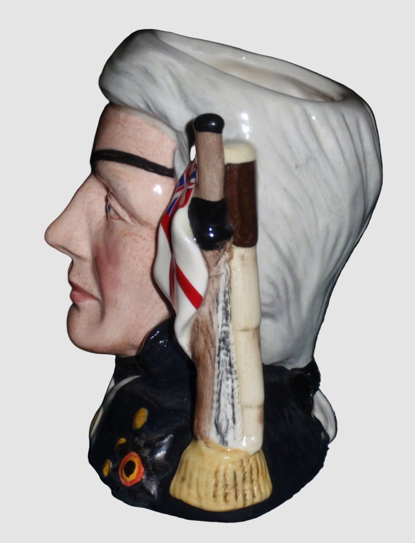"Nelson" Royal Doulton Character Jug D6963 - Collectors Club Exclusive (4.25")