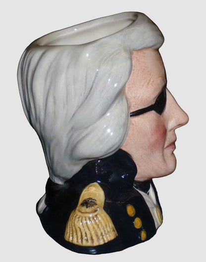 "Nelson" Royal Doulton Character Jug D6963 - Collectors Club Exclusive (4.25")