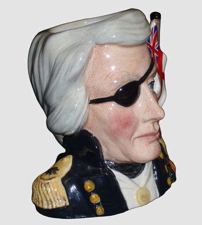 "Nelson" Royal Doulton Character Jug D6963 - Collectors Club Exclusive (4.25")