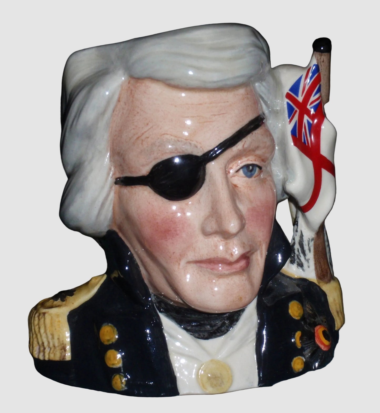 "Nelson" Royal Doulton Character Jug D6963 - Collectors Club Exclusive (4.25")
