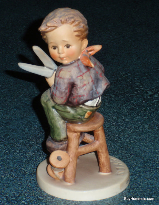 "Little Tailor" Goebel Hummel Figurine #308 - Little Boy With BIG Scissors!