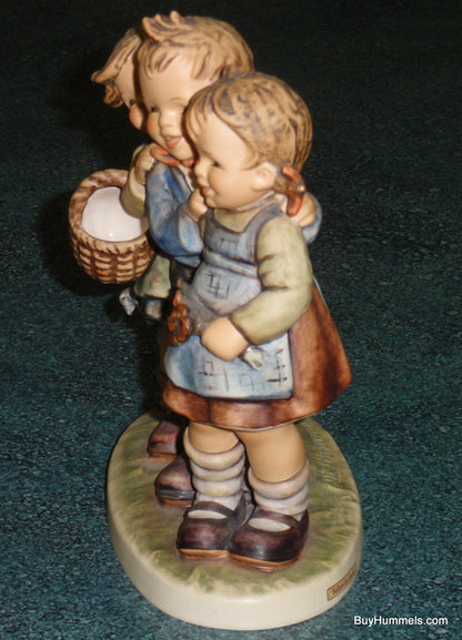 "Follow The Leader" Goebel Hummel Figurine #369 - Three Children With Puppy Dog!