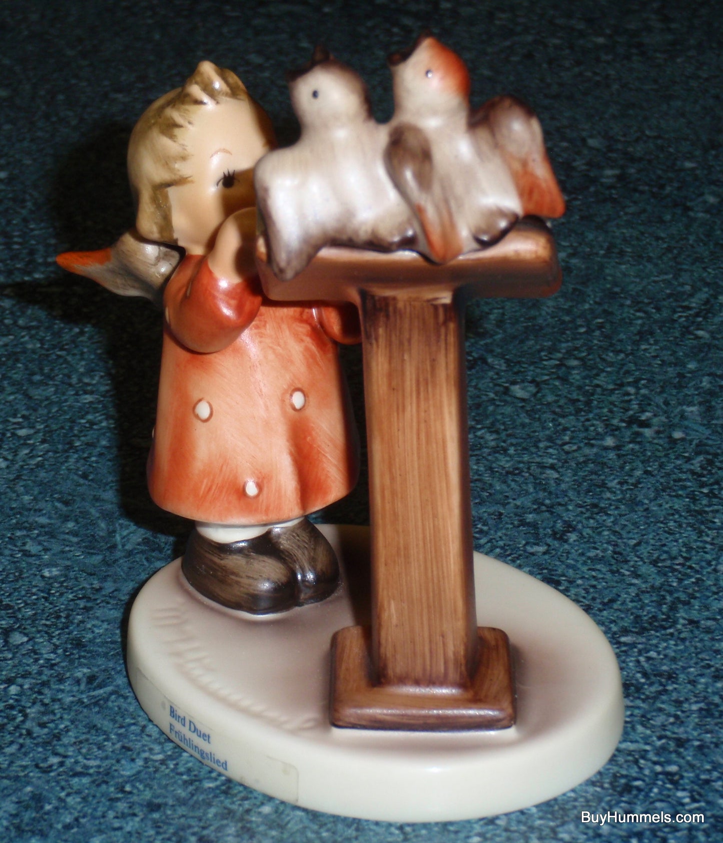 "Bird Duet" Goebel Hummel Figurine #169 Angel Conductor With Two Birds!