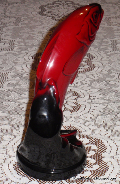 "Leaping Salmon" Rare Royal Doulton Flambé (1940-1950)