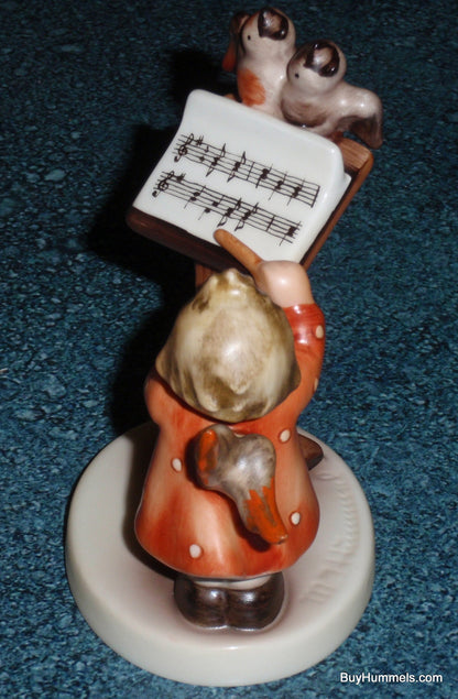 "Bird Duet" Goebel Hummel Figurine #169 Angel Conductor With Two Birds!