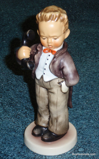 Goebel Hummel Figurine "Hello" #124/0 - Little "Boss" Boy On The Telephone - CUTE GIFT!