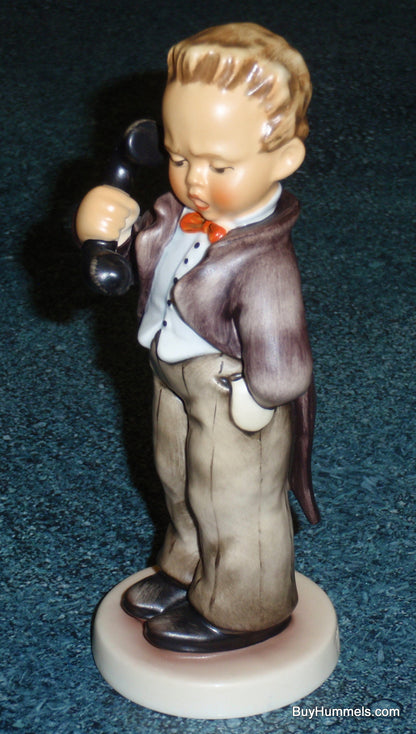 Goebel Hummel Figurine "Hello" #124/0 - Little "Boss" Boy On The Telephone - CUTE GIFT!