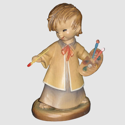 "The Artist" ANRI Woodcarving Figurine #651-308 - Juan Ferrandiz (6")