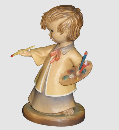 "The Artist" ANRI Woodcarving Figurine #651-308 - Juan Ferrandiz (6")