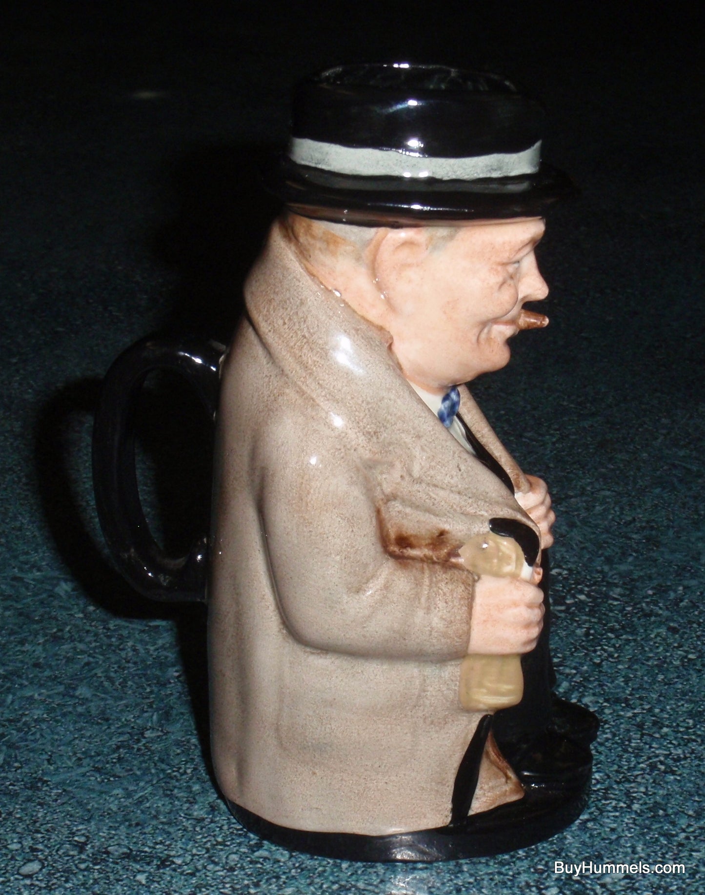 Vintage Royal Doulton Winston Churchill 4” Collectible Pitcher Toby Mug - GIFT!