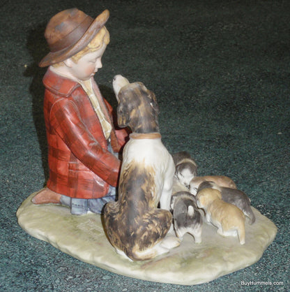 Gorham "Pride Of Parenthood" Norman Rockwell “A Boy and His Dog” Figurine Four Seasons Fall
